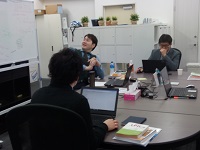 2018年01月某日　新人歓迎会・研修風景